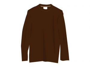 長袖の服
