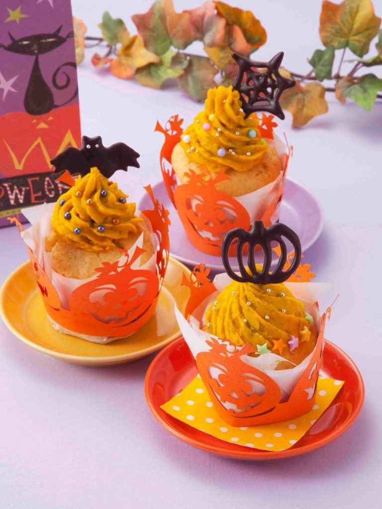 ハロウィンかぼちゃのチーズケーキのレシピ